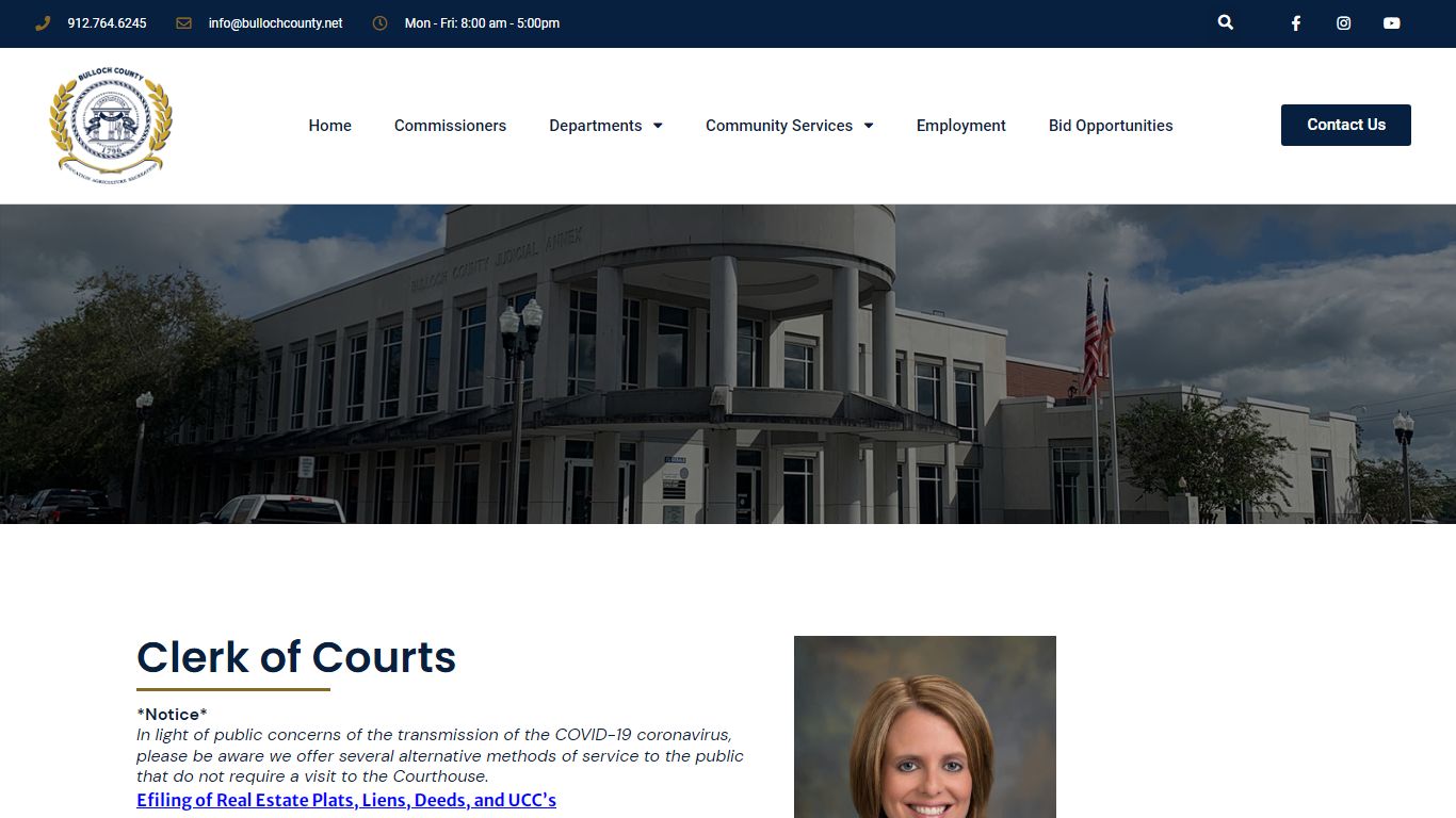 Clerk of Courts – Bulloch County